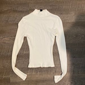 Mock Neck Long Sleeve Top